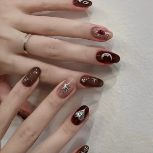 Nail Art – Midnight Galaxy Glam